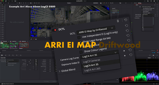 Arri EI Map