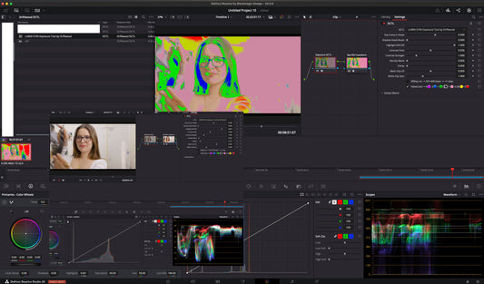 LUMIX S1RII Exposure Tool Davinci Resolve DCTL