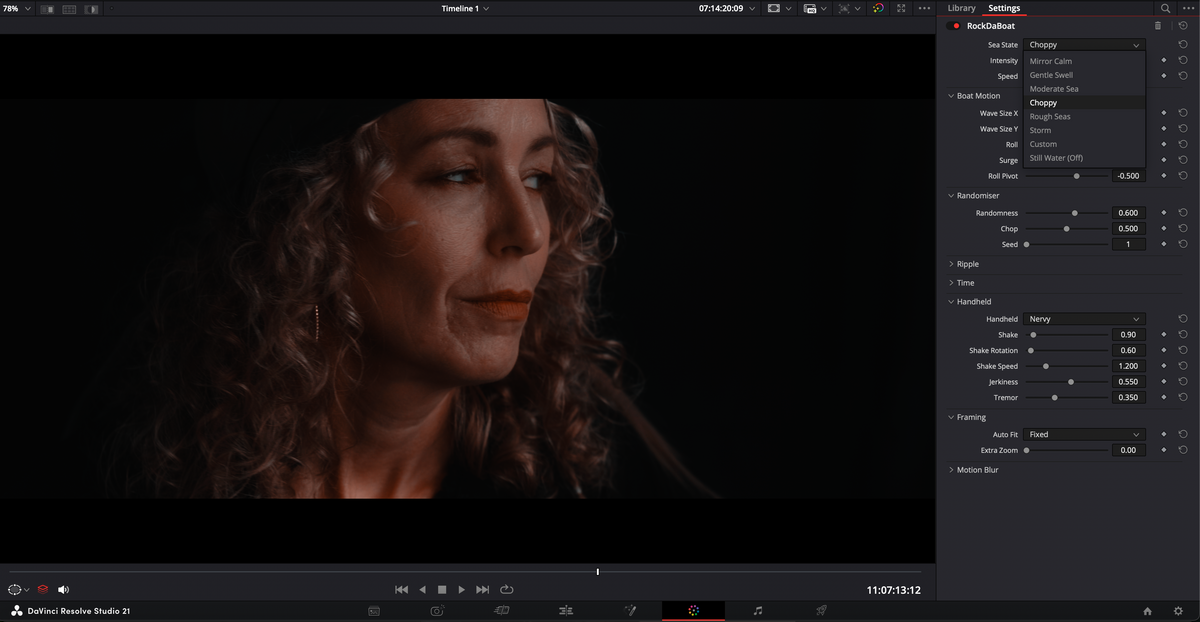RockDaBoat OFX Plugin for DaVinci Resolve — Mac